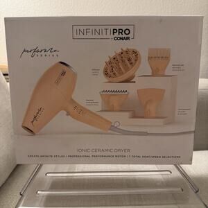 Conair InfinitiPRO Ionic Dryer Diffuser Set Ceramic Peach 1875W